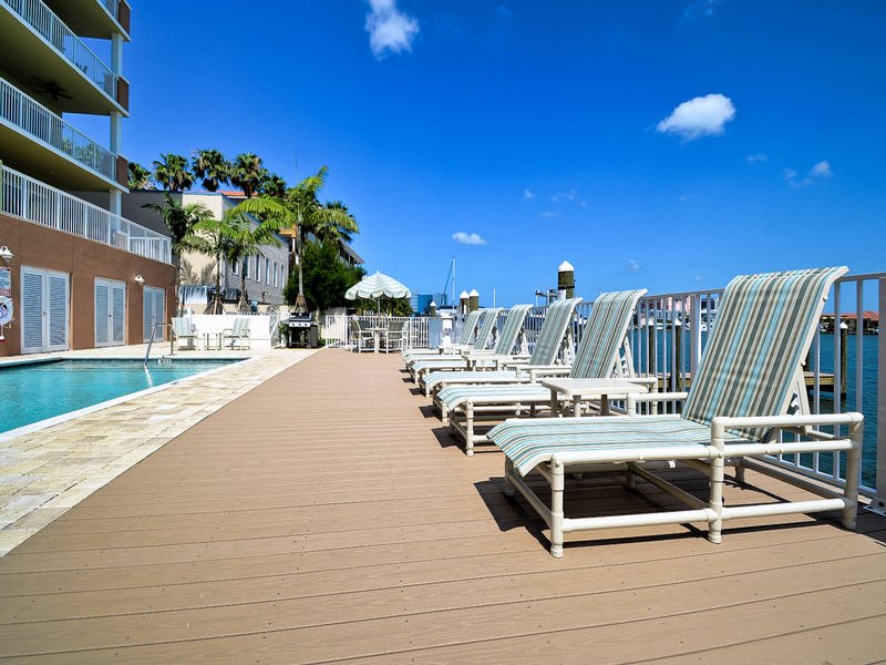 Come lounge poolside.