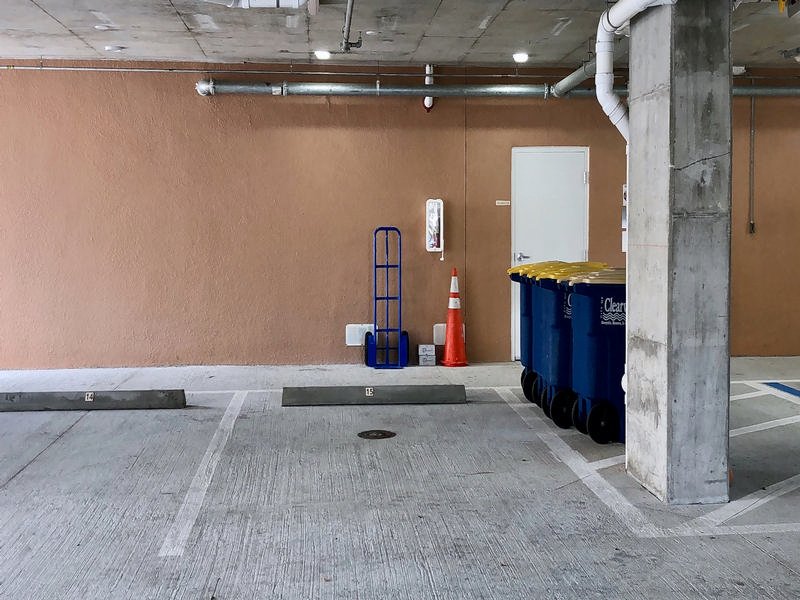 Parking spot will vary.